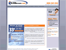 Tablet Screenshot of ezbackup.com